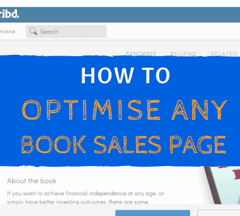 optimise book sales page