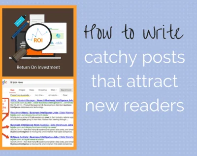 how to write catchy posts