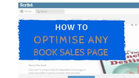 optimise book sales page