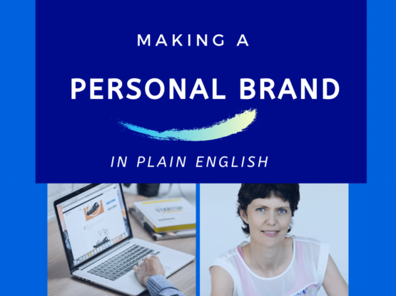making personal brand plain english