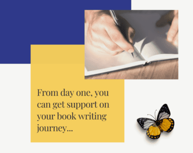 get support on book writing journey