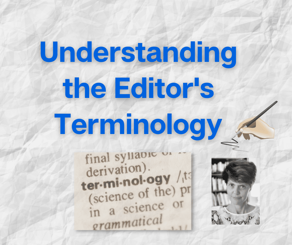 Understanding editors terminology