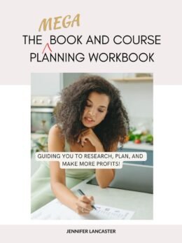 how to plan a book workbook cover
