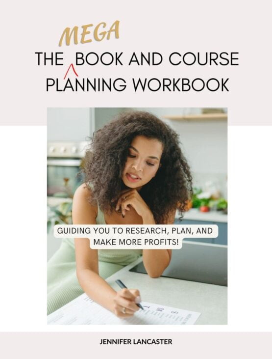 mega book planning workbook cover
