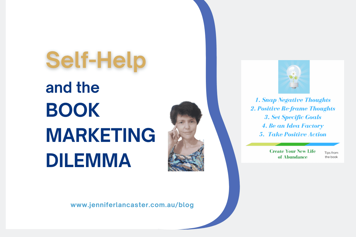 self-help book marketing