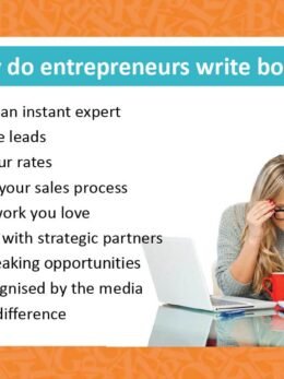 why do businesspeople write books?