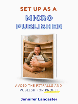 Set up as a Micro Publisher cover