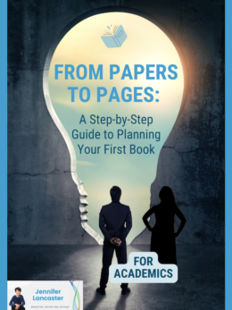 Academic book planning workbook