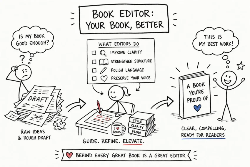 What does a Book Editor do?